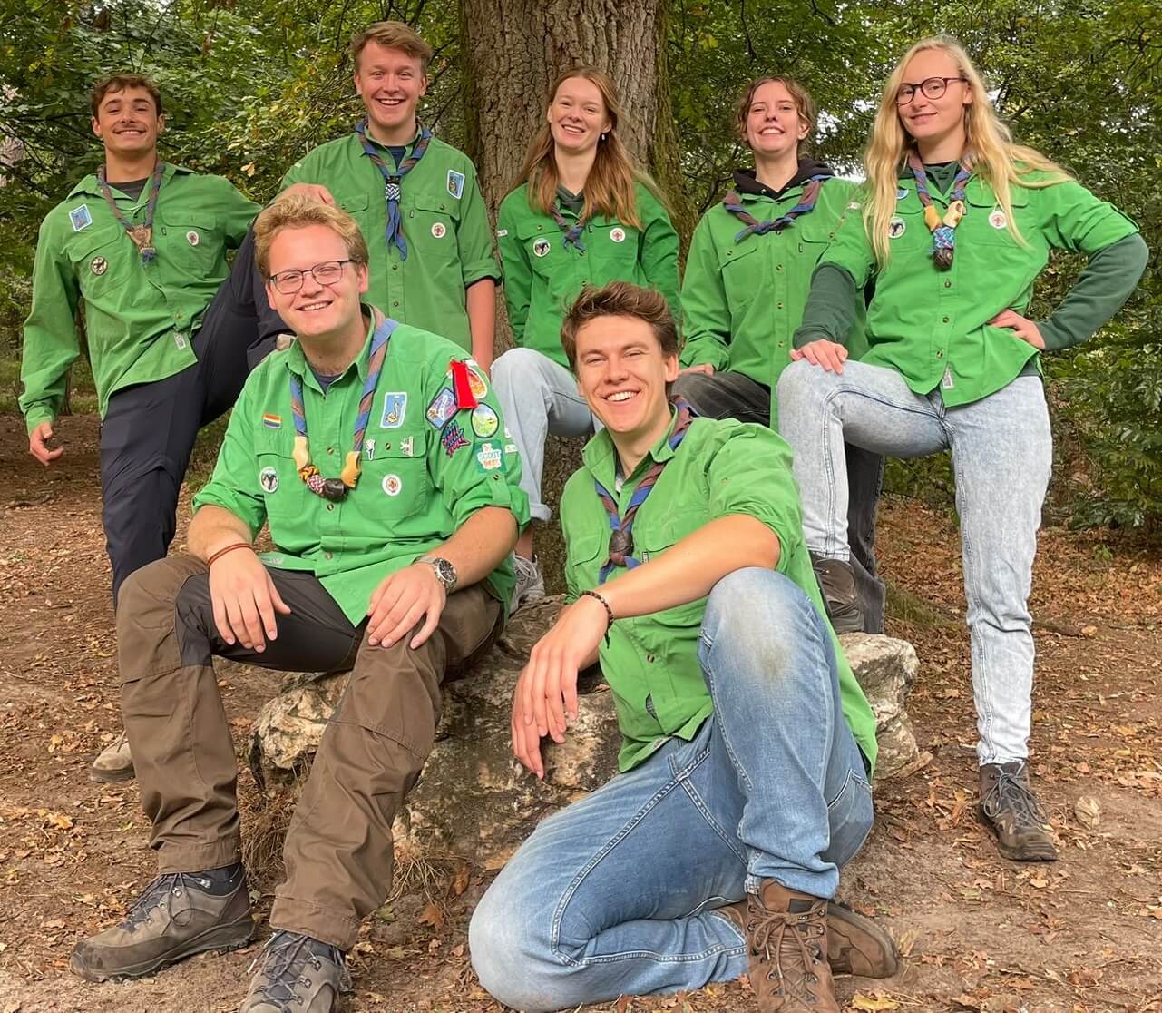 groepsfoto welpenteam 2025-2026